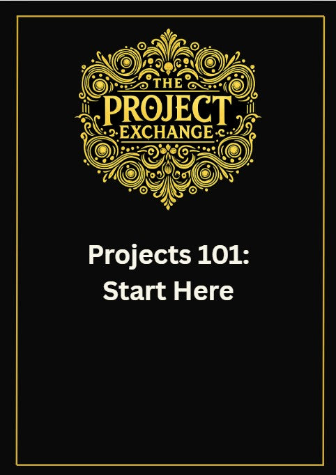FREE: Projects 101 — One‑Page Aide‑Mémoire